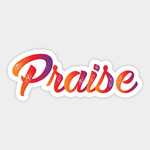 Praise Sticker by funkystyle